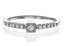 Picture of Engagement Ring Square shape 0.11 ctw