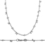 Bezel Diamond Necklace-0.6 CTW