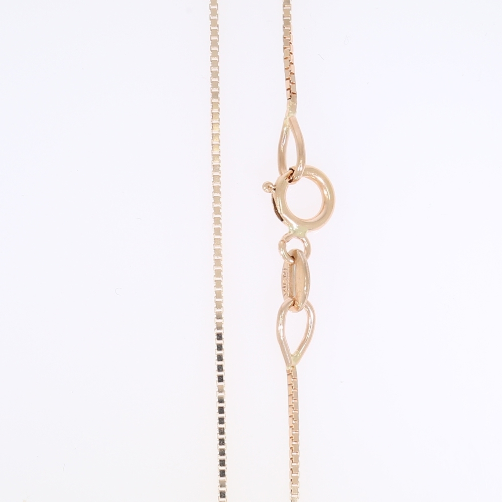 Box Chain Necklace Diamond Cut